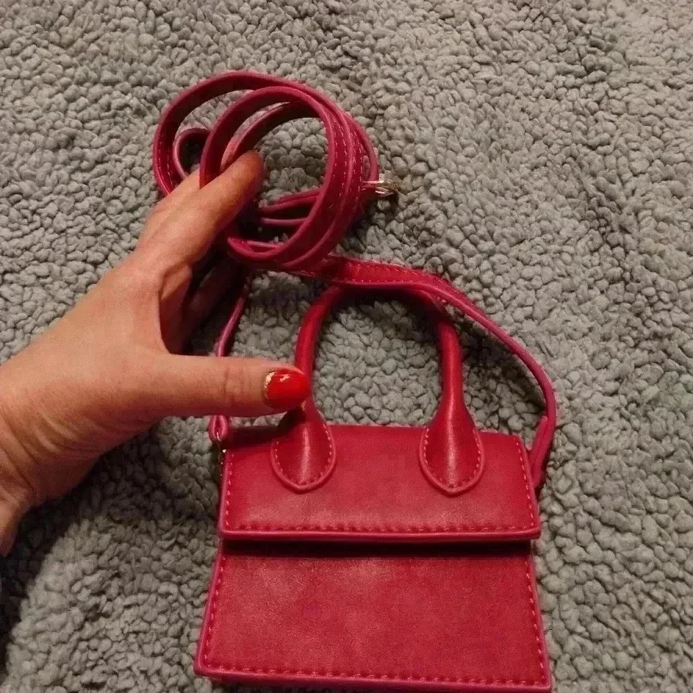 New mini flap designer bag pvc